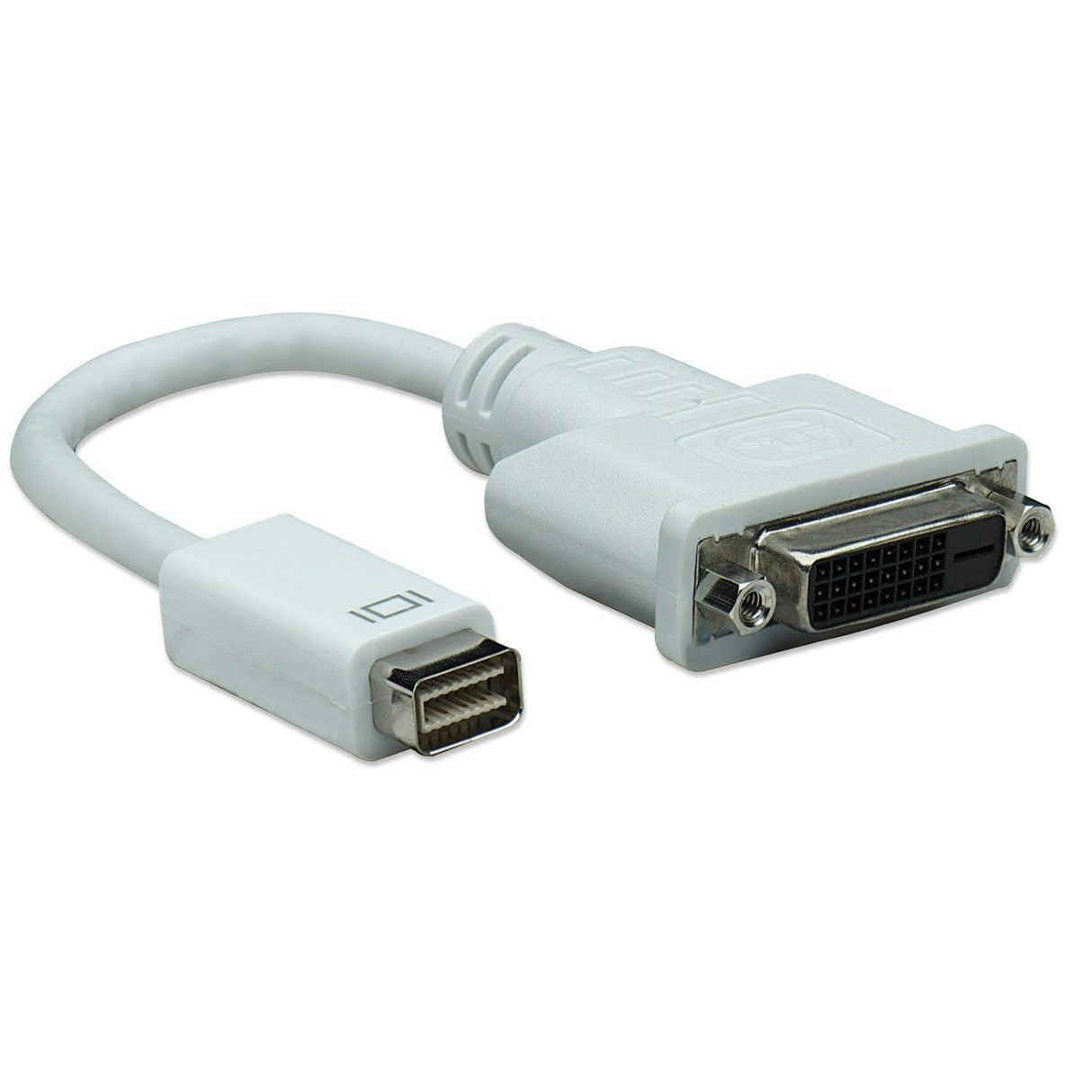 Manhattan 20cm Video Cable Adapter Mini-DVI DVI-D Grey 308496