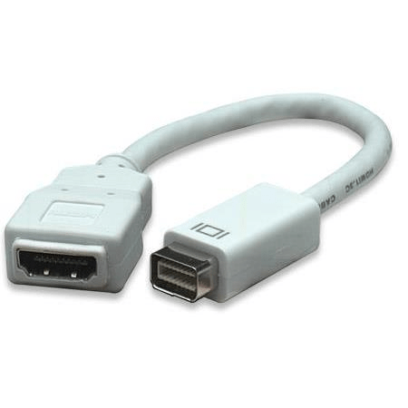 Manhattan Video Cable Adapter Mini-DVI HDMI White 308502