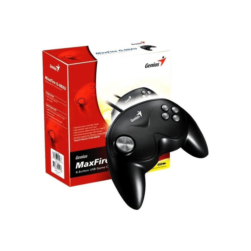 Genius MaxFire G-08XU Gamepad PC Digital USB 2.0 Black 31610022100
