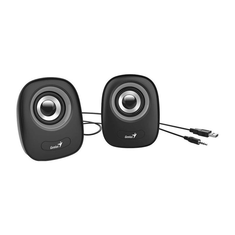 Genius SP-Q160 6-Watt PC Speakers Black Grey 31730027400