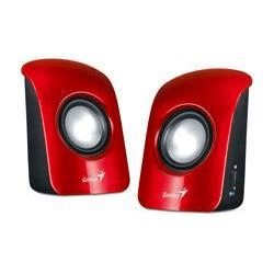 Genius SP-U115 1-way 1 W Red Wired