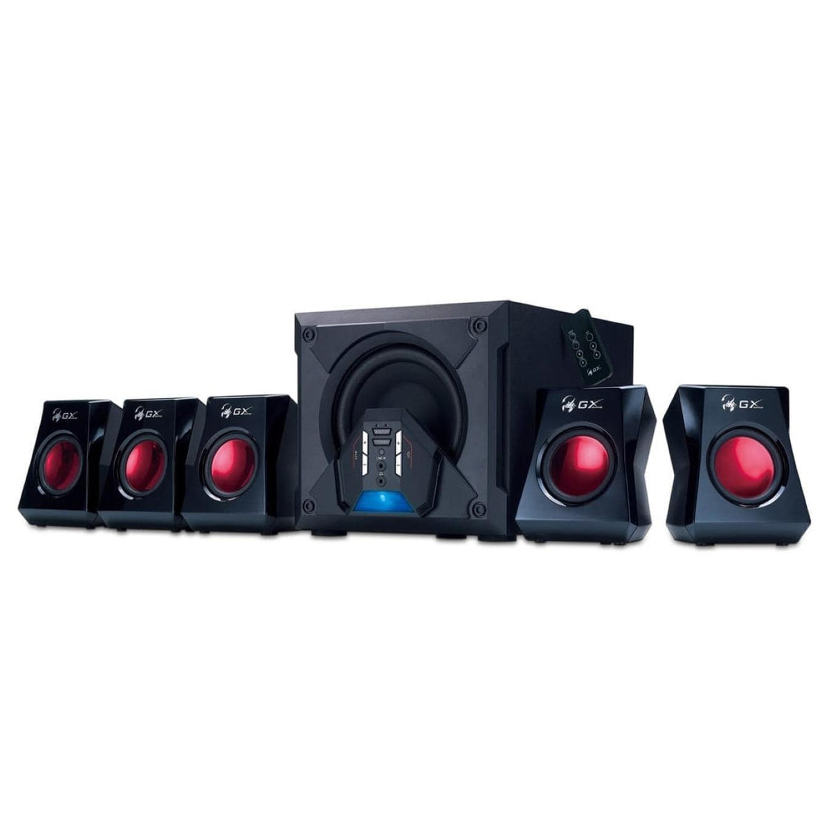 Genius SW G5.1 3500 Speaker Set 5.1 Channels 80 W Black