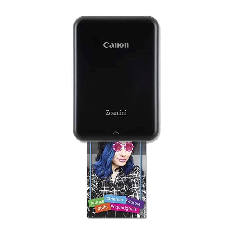Canon Zoemini S Mobile Instant Printer Matt Black 3204C037