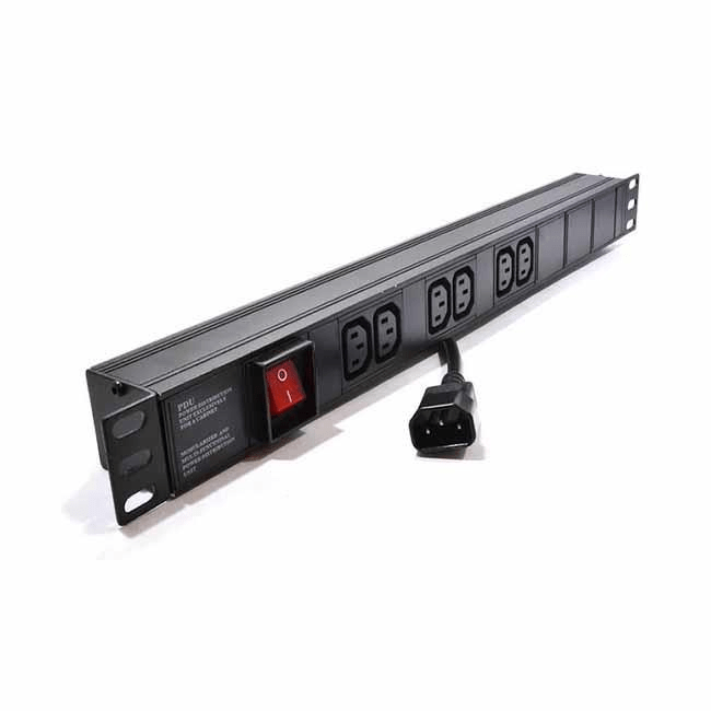 RCT 6-way IEC Plug Power Distribution Unit 322002003