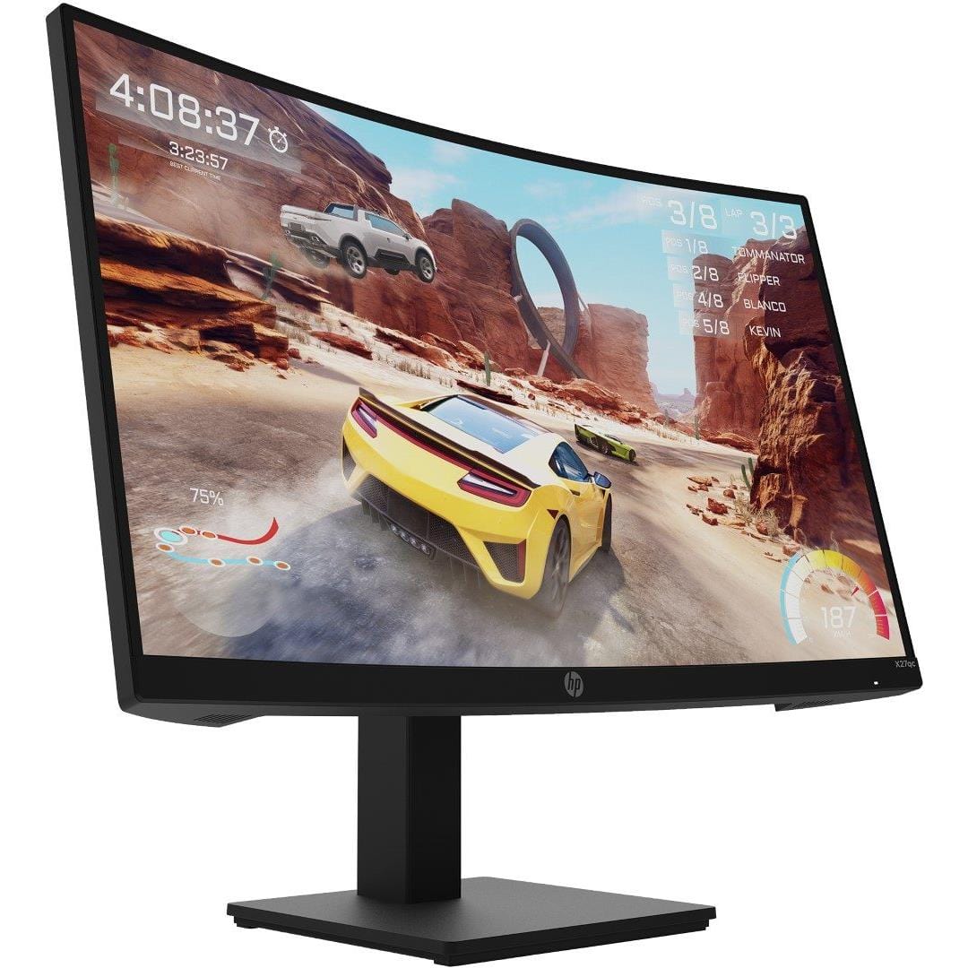 HP X27qc 27-inch 2560 x 1440p QHD 16:9 165hz 1ms AMD FreeSync VA Curved Gaming Monitor 32H02AA