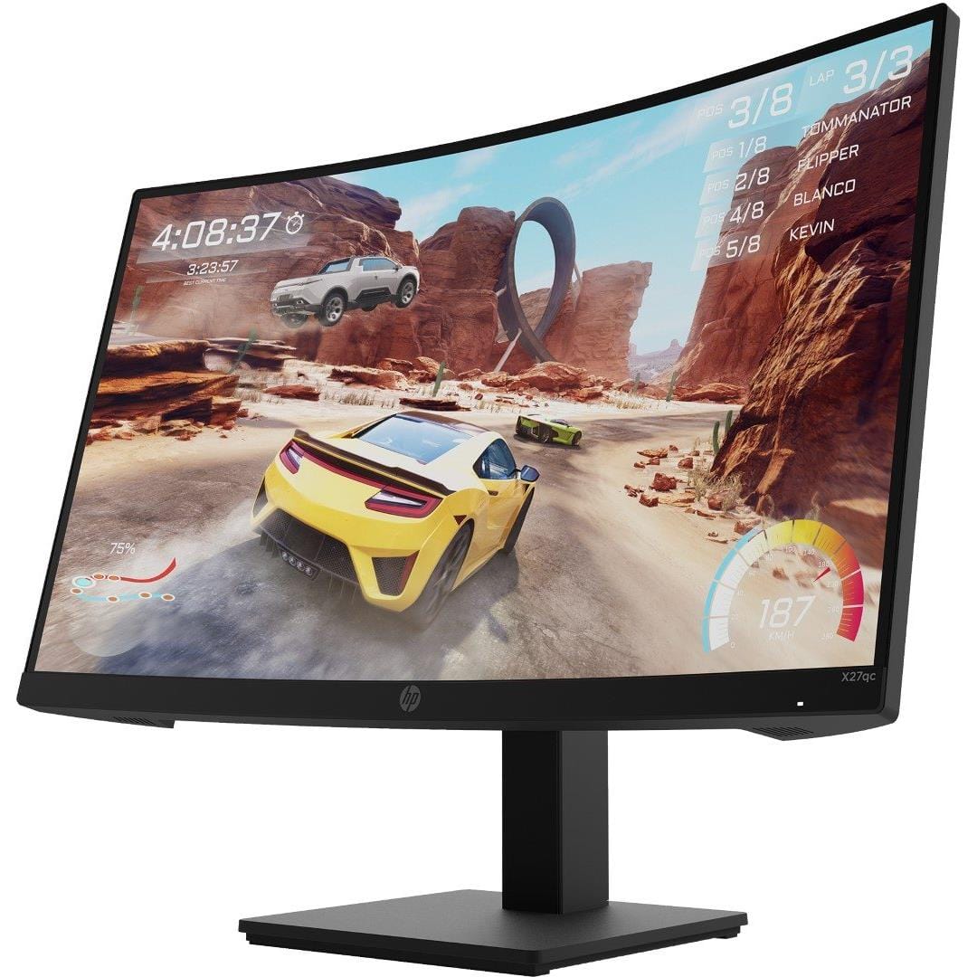 HP X27qc 27-inch 2560 x 1440p QHD 16:9 165hz 1ms AMD FreeSync VA Curved Gaming Monitor 32H02AA