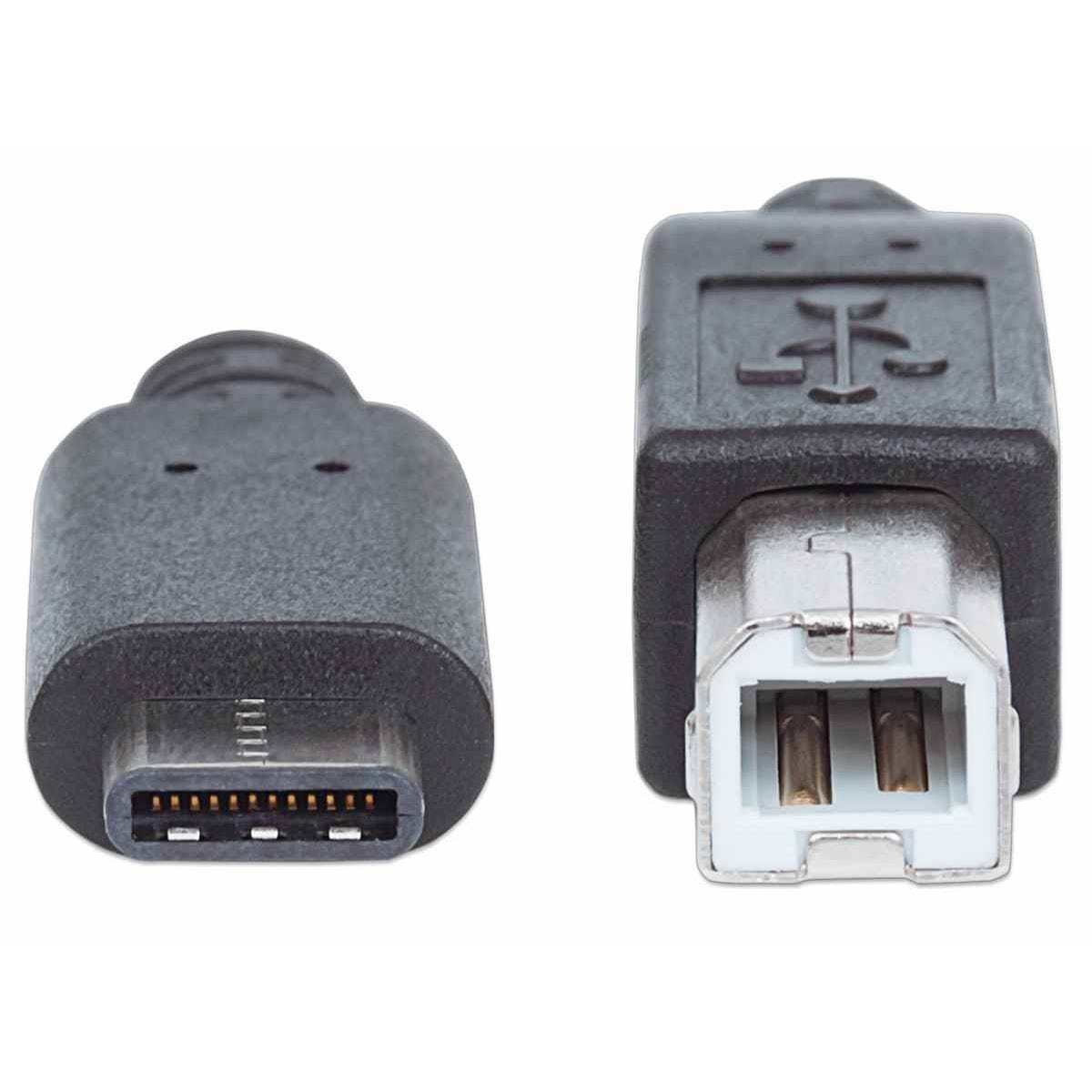 Manhattan 1m Hi-Speed USB C Device Cable 353304