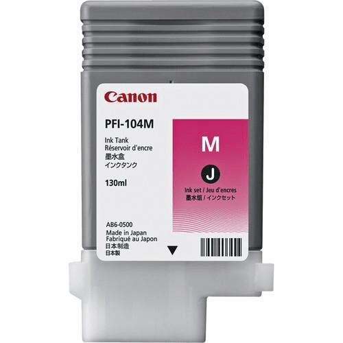 Canon PFI-104M Magenta Printer Ink Cartridge Original 3631B001 Single-pack