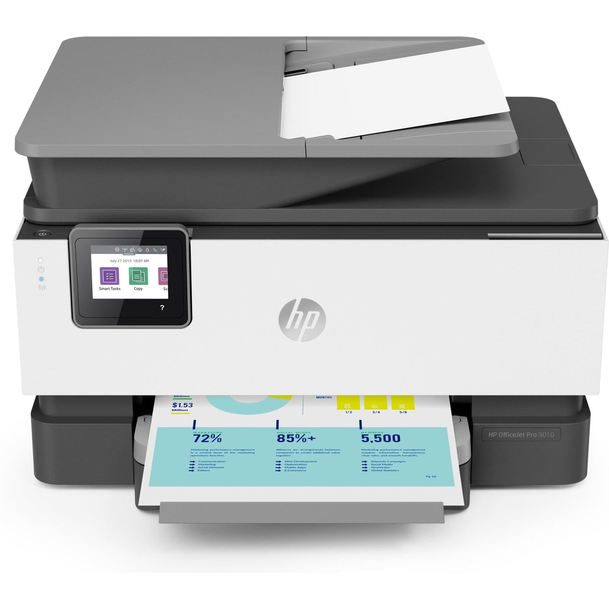 HP OfficeJet Pro 9010 Multifunction Color A4 Duplex Inkjet Printer 3UK83B