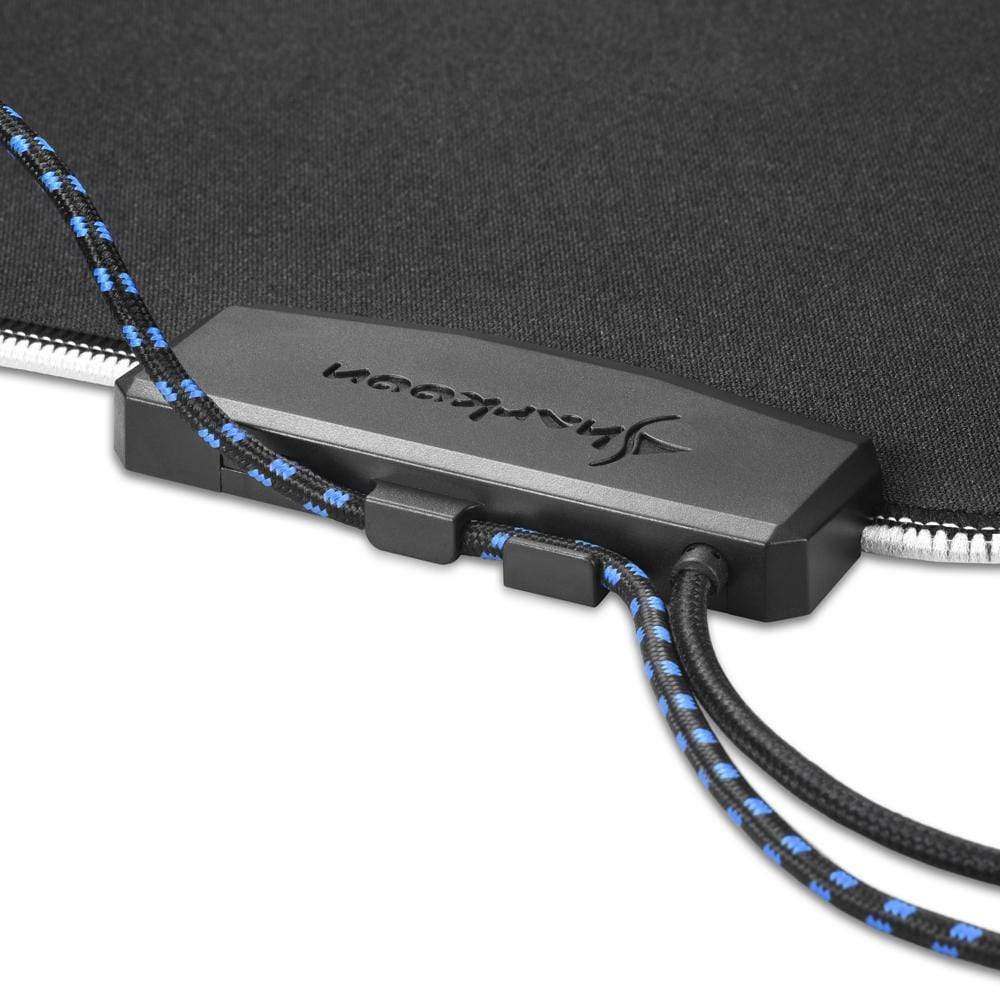 Sharkoon 1337 RGB XL Black Gaming Mouse Pad