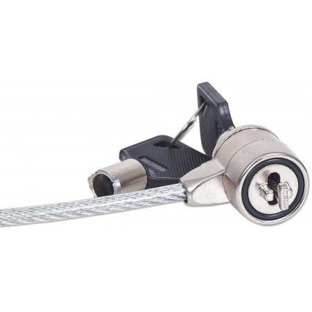 Manhattan Mobile Notebook Lock and Key 1.4m Compatible with Kensington Style Lock 440271