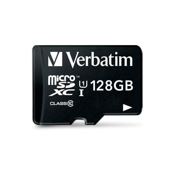Verbatim Premium Memory Card 128GB MicroSDXC Class 10 UHS-I