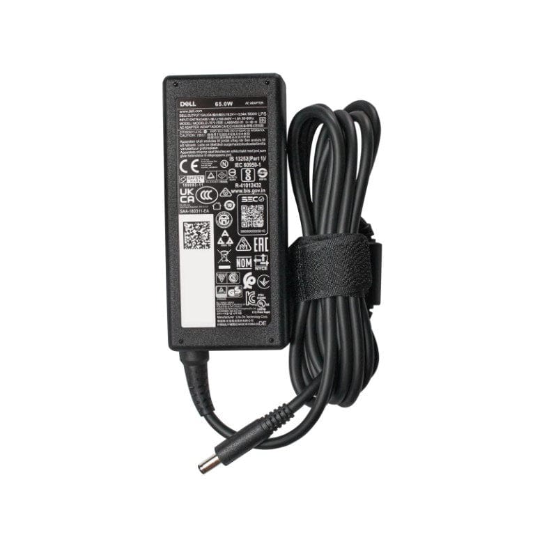Dell 65W Notebook Charger with Power Cord 450-AECN