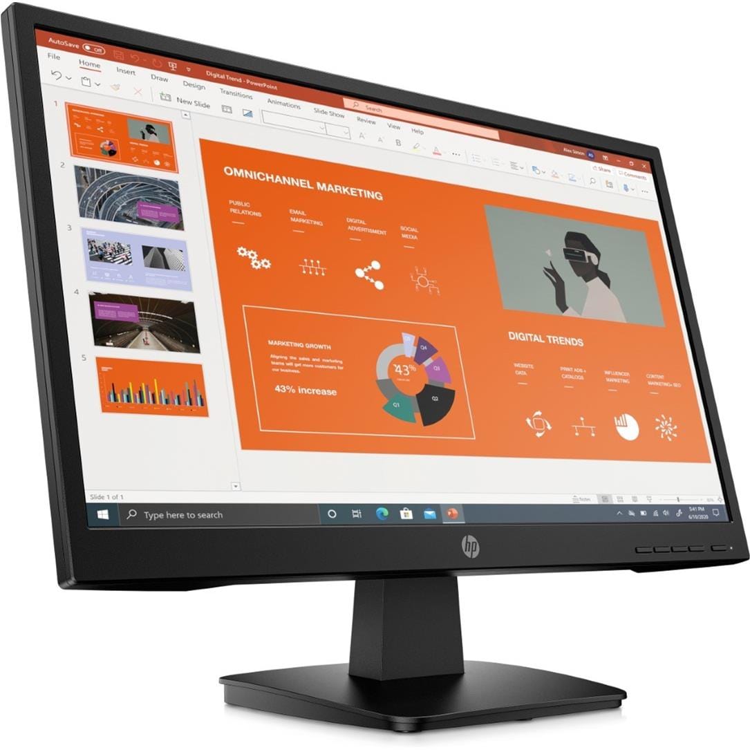 HP P22va 21.5-inch 1920 x 1080p 16:9 FHD 5ms LED Monitor 453D2AA