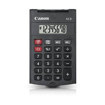 Canon AS-8 Pocket Calculator Grey 4598B001