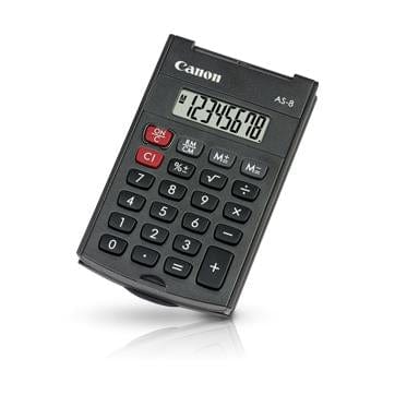 Canon AS-8 Pocket Calculator Grey 4598B001