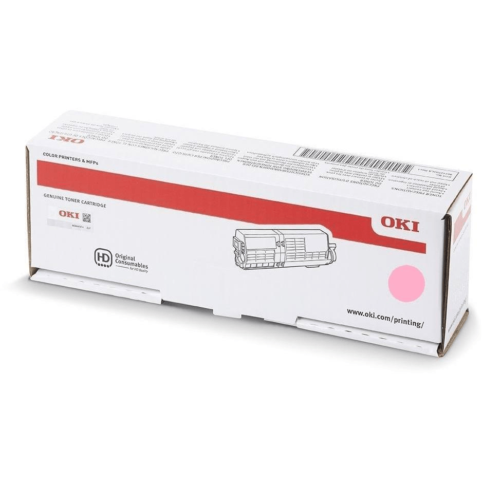 OKI 46564702 Magenta Toner Cartridge 33,600 Pages Original Single-pack