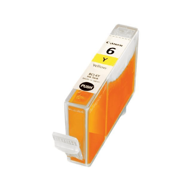 Canon BCI-6Y Yellow Printer Ink Cartridge Original 4708A002 Single-pack