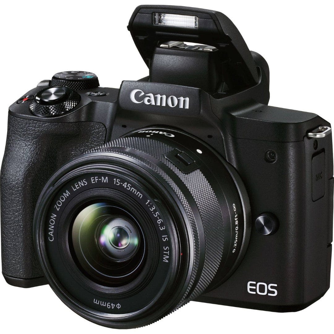 Canon EOS M50 Mark II Mirrorless Camera and EF-M 15-45mm IS STM Lens 4728C048
