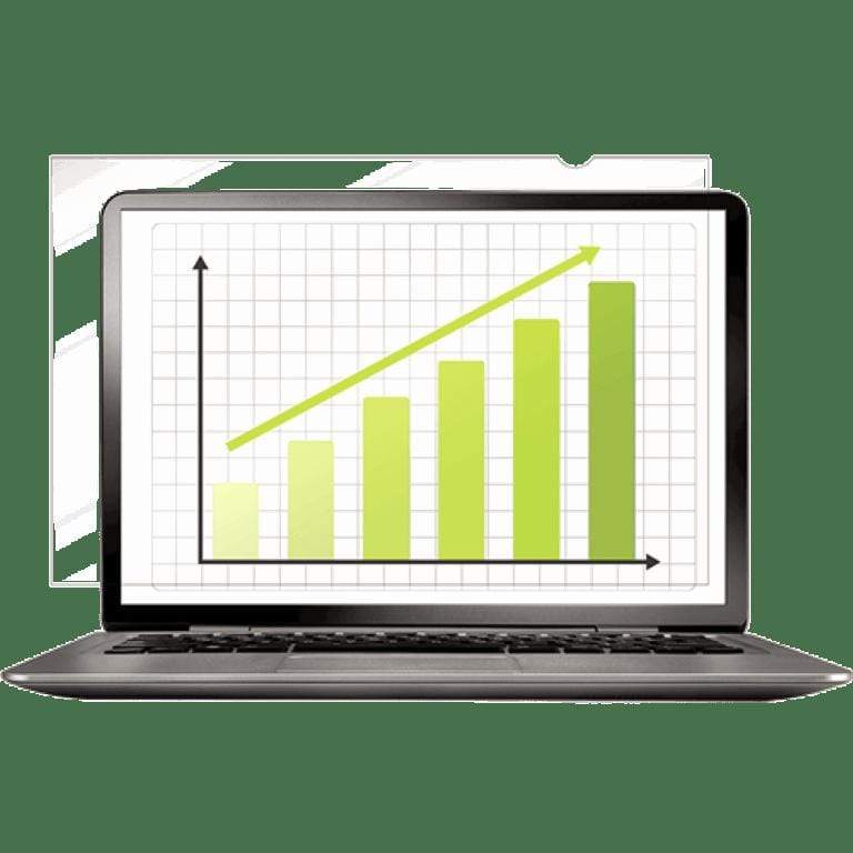 Fellowes 15.4-inch Widescreen PrivaScreen Privacy Filter 4800701