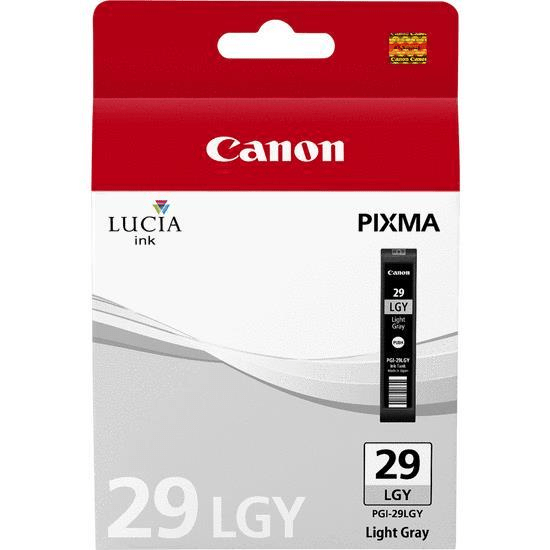 Canon PGI-29LGY Light Grey Printer Ink Cartridge Original 4872B001 Single-pack