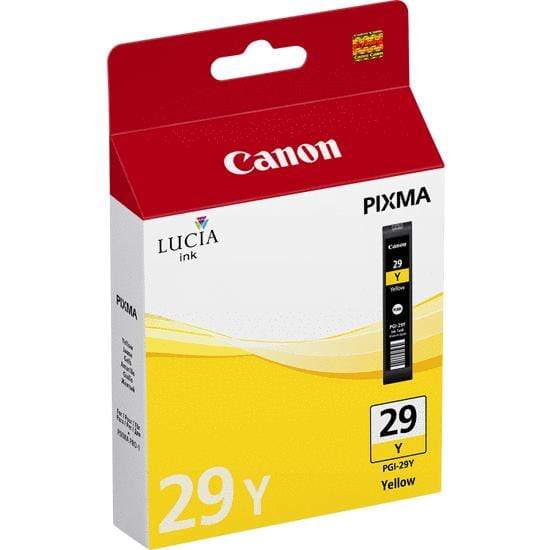 Canon PGI-29Y Yellow Printer Ink Cartridge Original 4875B001 Single-pack