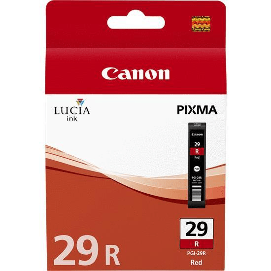 Canon PGI-29R Red Printer Ink Cartridge Original 4878B001 Single-pack