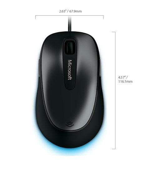 Microsoft Comfort 4500 Mouse USB Type-A BlueTrack 1000dpi Ambidextrous 4FD-00024