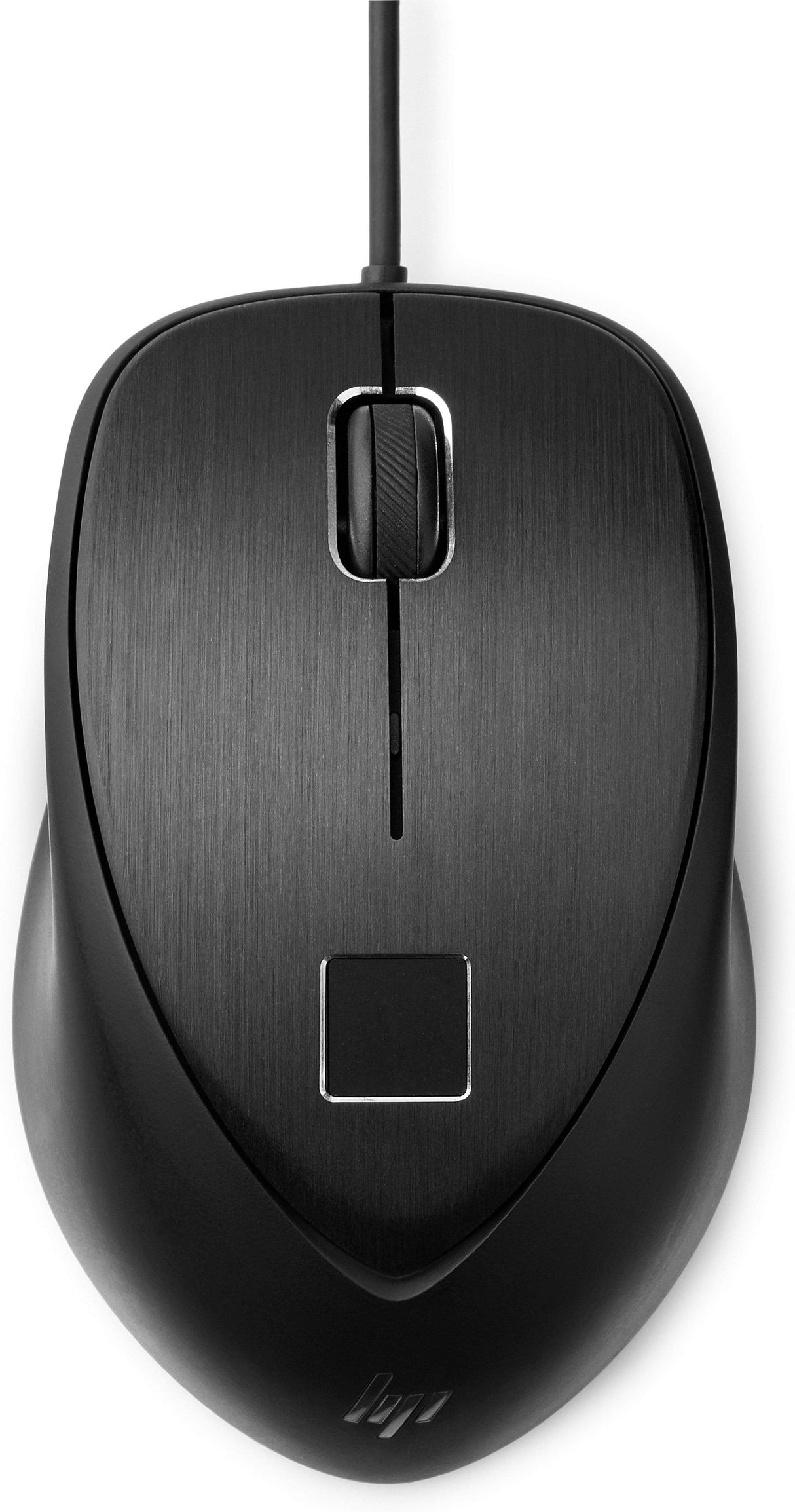 HP USB Fingerprint Mouse USB Type-A Ambidextrous 4TS44AA