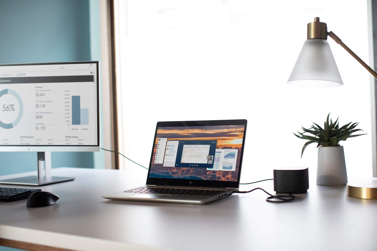 HP USB Fingerprint Mouse USB Type-A Ambidextrous 4TS44AA