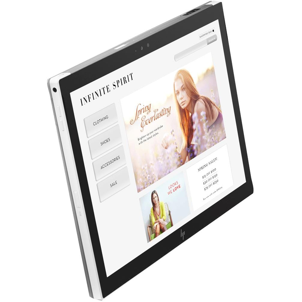 HP Engage Go 12.3-inch FHD Tablet - Intel Core i5-7Y57 8GM RAM 256GB SSD Windows 10 Pro 4WA23EA