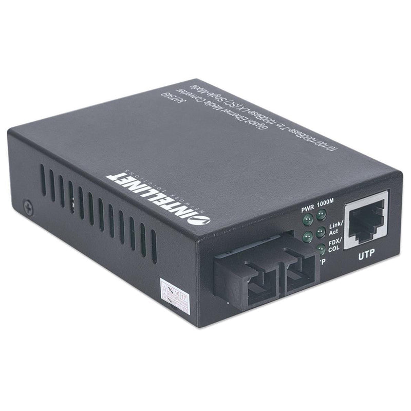 Intellinet 507349 Gigabit Ethernet Single Mode Media Converter