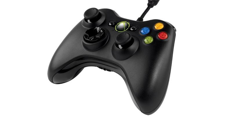 Microsoft Xbox 360 Controller for Windows Gamepad PC and USB 2.0 Black 52A-00005