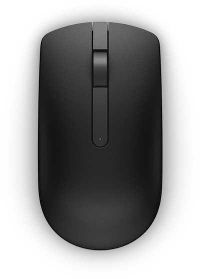 Dell KM636 Keyboard and Mouse Combo RF Wireless QWERTY English Black 580-ADFZ
