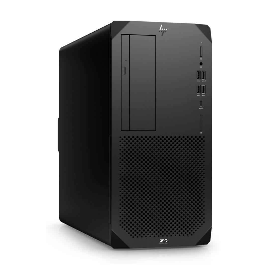 HP Z2 G9 Tower Workstation PC - Intel Core i7-12700 512GB SSD 16GB RAM GeForce Quadro T1000 Win 10 Pro 5F7P5ES