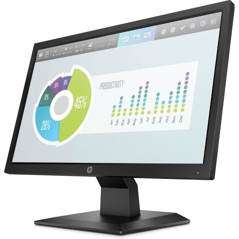 HP P204v 19.5-inch 1600 X 900p HD 16:9 60Hz 5ms TN LCD Monitor 5RD66AS