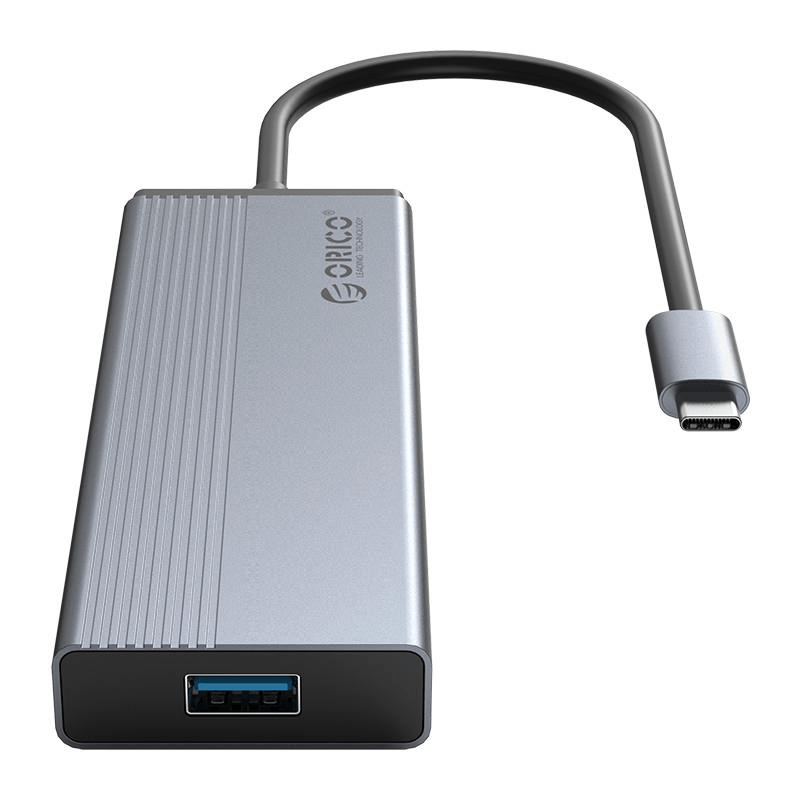 Orico 5 Port Type-C 4 x USB 3.0 Docking Station Grey 5SXA-GY-BP