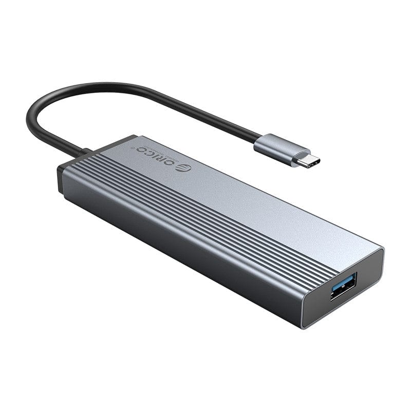 Orico 5 Port Type-C 4 x USB 3.0 Docking Station Grey 5SXA-GY-BP