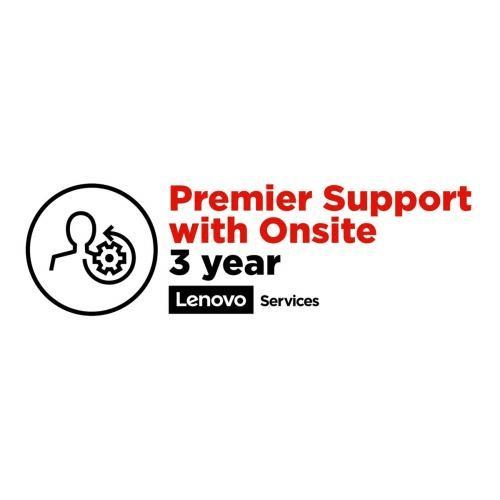 Lenovo 1-year Courier Carry-in to 3-year Premier Support Warranty Upgrade 5WS0T36200