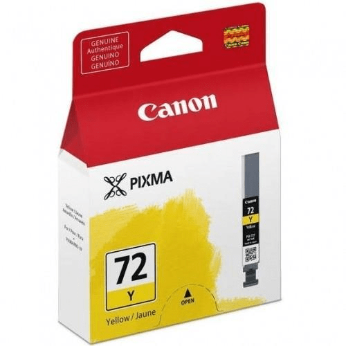 Canon PGI-72Y Yellow Standard Yield Printer Ink Cartridge Original 6406B001 Single-pack