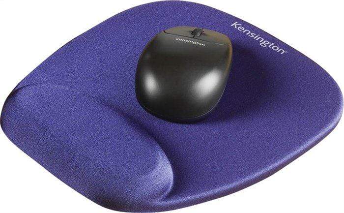 Kensington Foam Mousepad with Integral Wrist Rest Blue