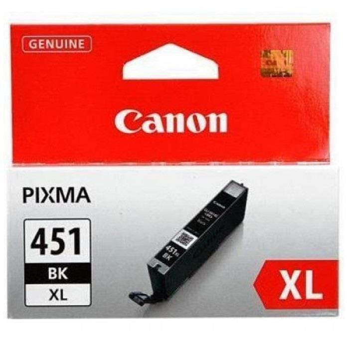 Canon CLI-451BK Black Printer Ink Cartridge Original 6472B001 Single-pack