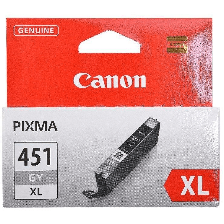 Canon CLI-451GY Grey Printer Ink Cartridge Original 6476B001 Single-pack