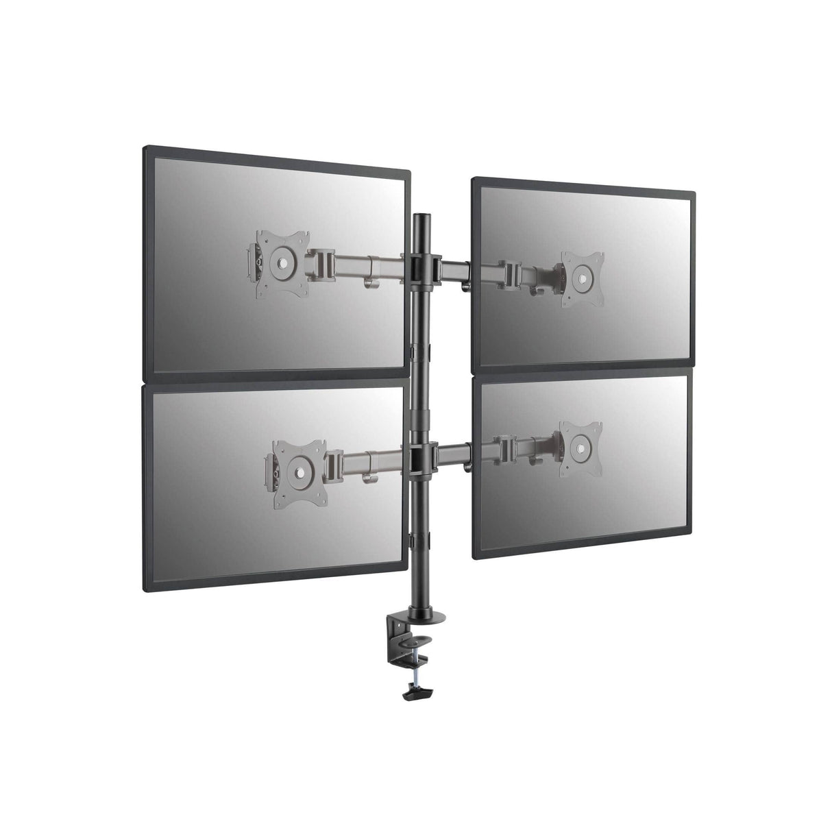 Equip 13-inch to 27-inch Articulating Quad Monitor Desk Mount Bracket 650117