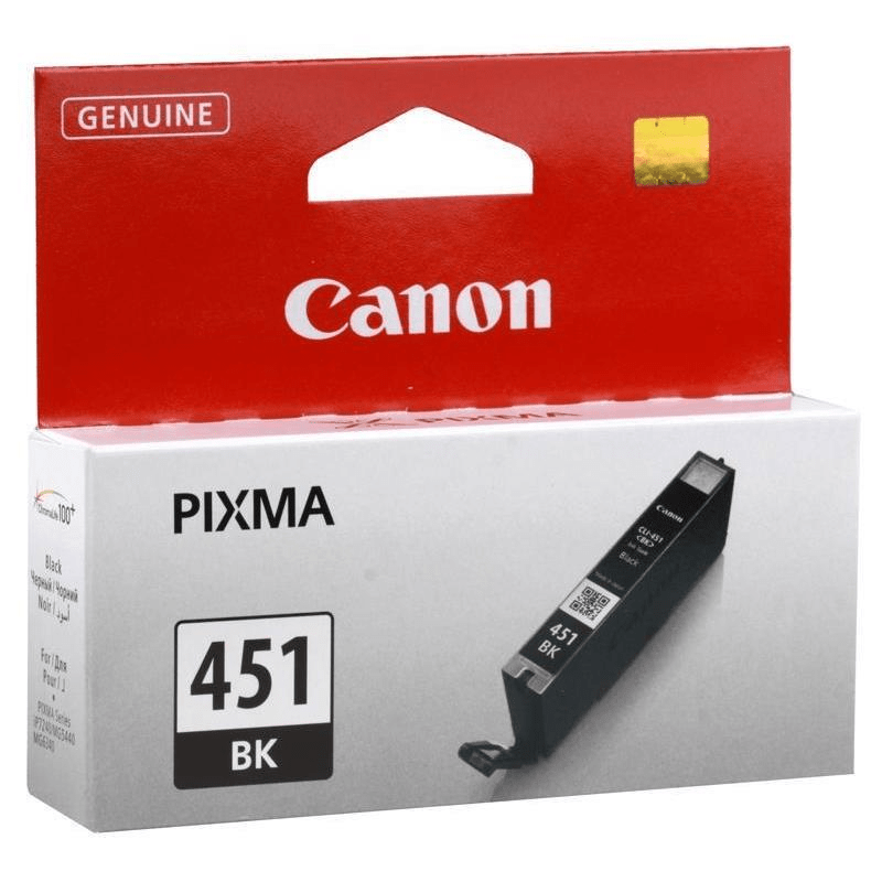 Canon CLI-451BK Black Printer Ink Cartridge Original 6523B001 Single-pack