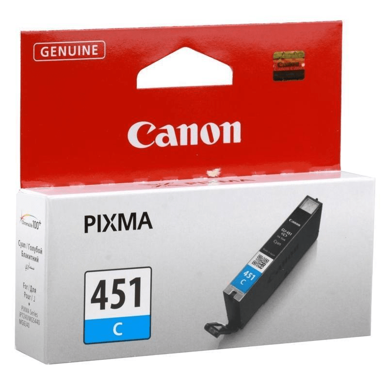 Canon CLI-451C Cyan Printer Ink Cartridge Original 6524B001 Single-pack