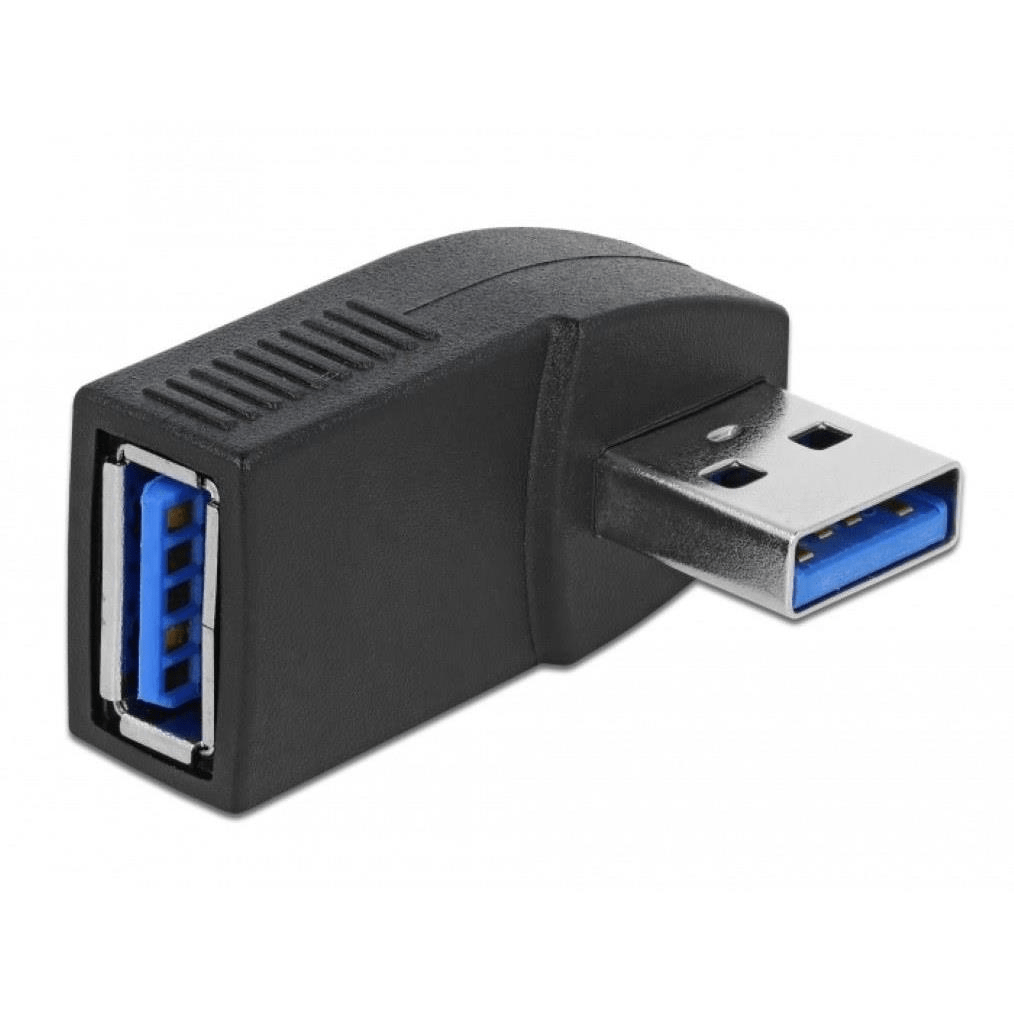 Delock USB 3.0 Male to Female Adapter Black 65341
