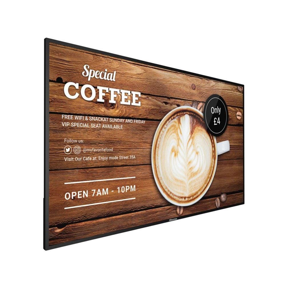 Hisense 65-inch UHD Signage Display Android 8.0 65B4E31T