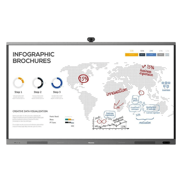 Hisense 65-inch UHD Singane Display Android 8.0 65WR6BE