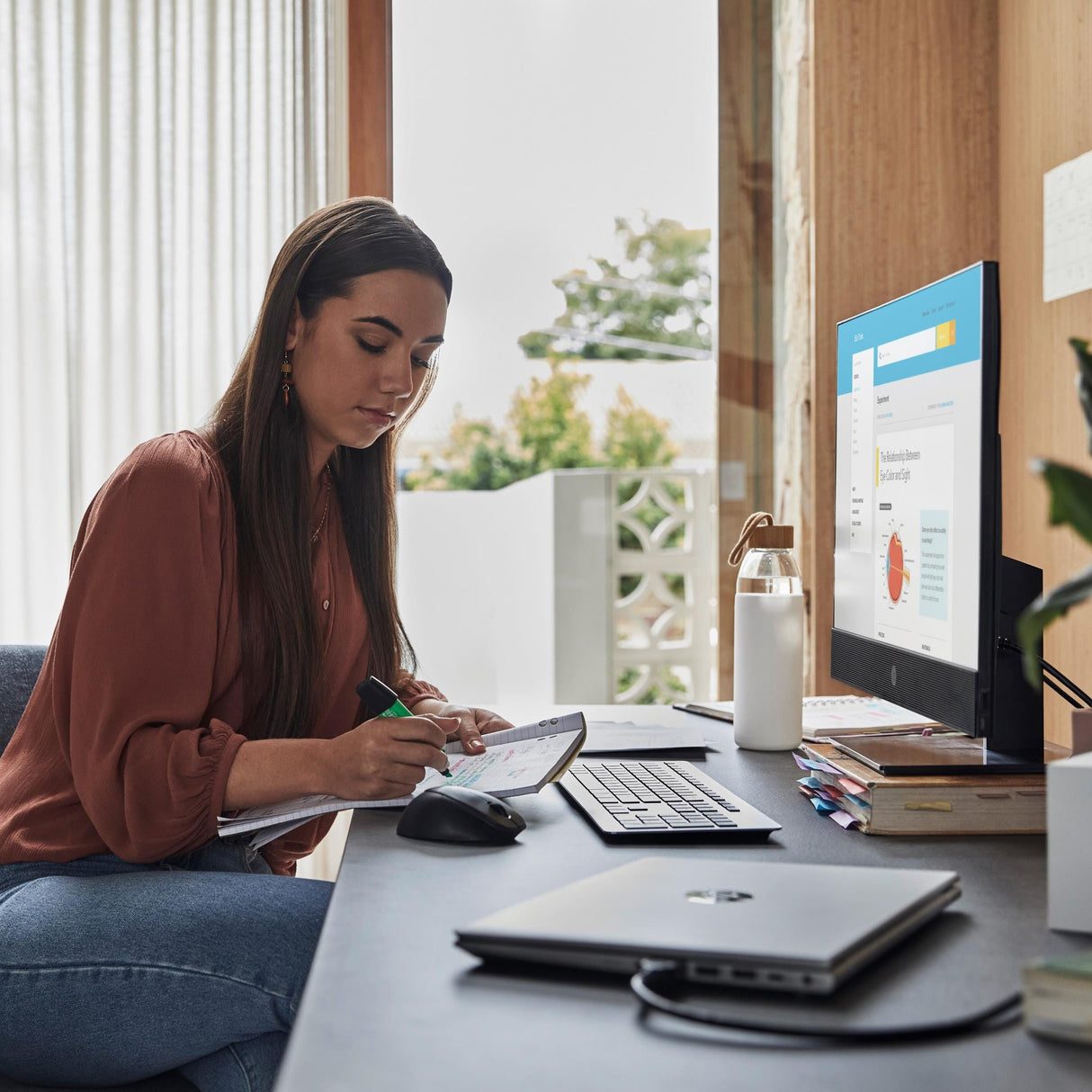 HP ProOne 440 G9 23.8-inch FHD All-in-One PC - Intel Core i5-12500T 512GB SSD 8GB RAM Win 11 Pro 6B1Y3EA